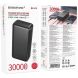 Зовнішній акумулятор BOROFONE BJ80B 22.5W + PD20W (30000mAh) - Black