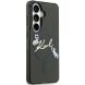 Захисний чохол Karl Lagerfeld IML Choupettes Karl Script Logo MagSafe для Samsung Galaxy S26 (KLHMS26S5HKSCAK) - Black