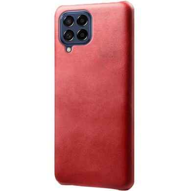 Захисний чохол Deexe Leather Back Cover для Samsung Galaxy M53 (M536) - Red