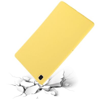 Защитный чехол Deexe Silicone Shell для Samsung Galaxy Tab A7 10.4 (2020) - Yellow