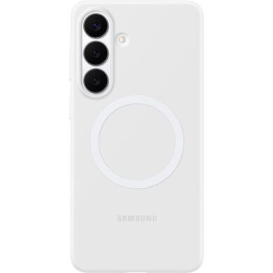 Оригінальний силіконовий чохол Silicone Magnet для Samsung Galaxy S26 Plus (S947) EF-ES947CWEGWW - White