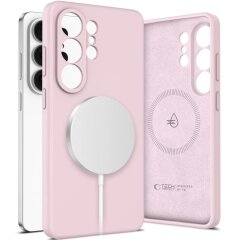 Захисний чохол Tech-Protect Silicone MagSafe для Samsung Galaxy S26 Ultra (S948) - Pink Pearl