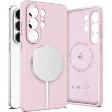 Захисний чохол Tech-Protect Silicone MagSafe для Samsung Galaxy S26 Ultra (S948) - Pink Pearl