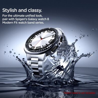 Защитный чехол Spigen (SGP) Bezel Tune Pro для Samsung Galaxy Watch 8 (44mm) ACS10010 - Black