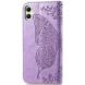 Чохол UniCase Butterfly Pattern для Samsung Galaxy A05 (A055) - Light Purple