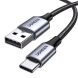 Кабель UGREEN US288 USB to Type-C (3A, 2m) 60128 - Black. Фото 3 из 18