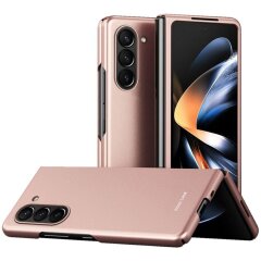 Защитный чехол Deexe Matte Cover для Samsung Galaxy Fold 6 - Rose Gold