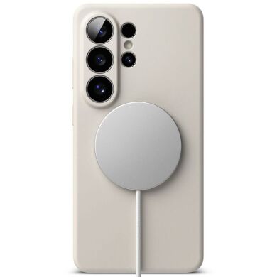 Захисний чохол Ringke Silicone Magnetic для Samsung Galaxy S26 Ultra (S948) 8800328814752 - Stone