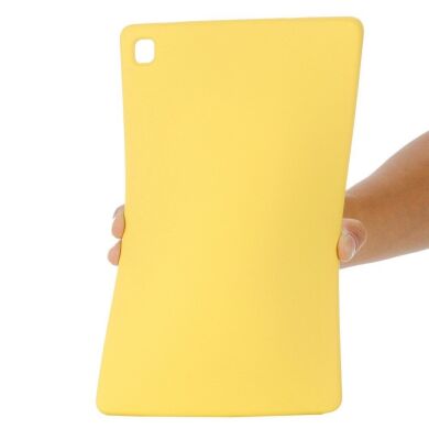 Защитный чехол Deexe Silicone Shell для Samsung Galaxy Tab A7 10.4 (2020) - Yellow