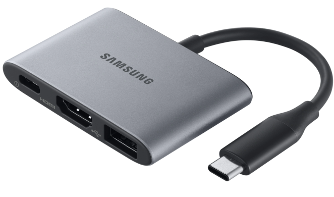 Адаптер Samsung Multiport Adapter (EE-P3200BJEGWW) - Gray