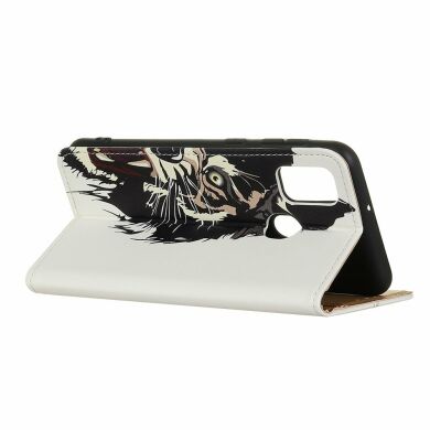 Чохол Deexe Life Style Wallet для Samsung Galaxy A21s (A217) - Tiger