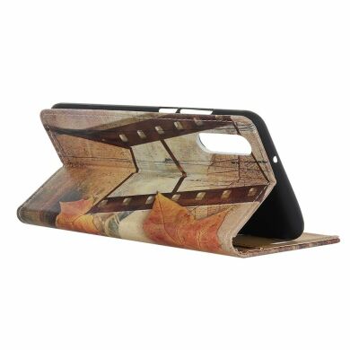 Чохол Deexe Life Style Wallet для Samsung Galaxy A50 (A505) / A30s (A307) / A50s (A507) - Eiffel Tower and Maple Leaves