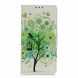 Чехол Deexe Life Style Wallet для Samsung Galaxy M31 (M315) - Green Tree with Birdcage