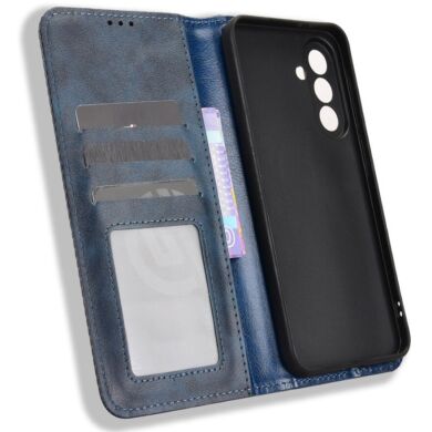 Чехол Deexe Retro Style для Samsung Galaxy A57 (A576) - Blue