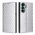 Чехол Deexe Rhombus Book для Samsung Galaxy A27 (A276) - Silver