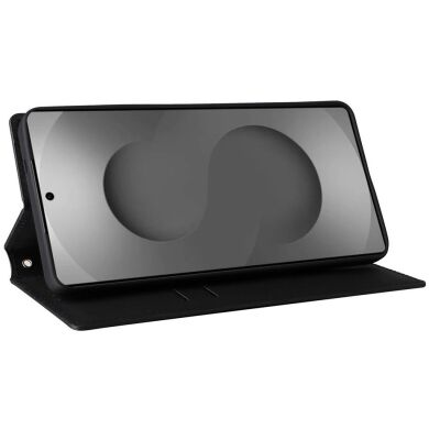 Чохол Deexe Rhombus Book для Samsung Galaxy S26 Ultra - Black