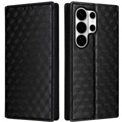 Чохол Deexe Rhombus Book для Samsung Galaxy S26 Ultra - Black