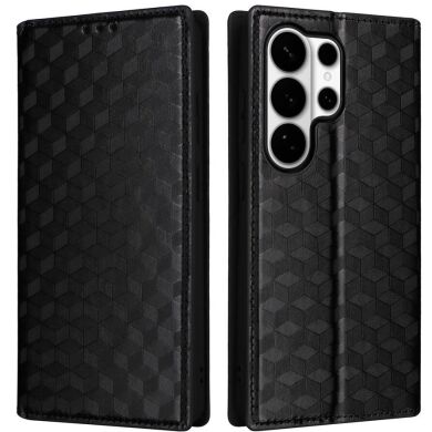 Чохол Deexe Rhombus Book для Samsung Galaxy S26 Ultra - Black