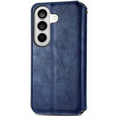 Чохол Deexe Rhombus Wallet для Samsung Galaxy A37 (A376) - Blue