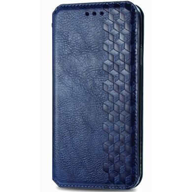 Чохол Deexe Rhombus Wallet для Samsung Galaxy A37 (A376) - Blue