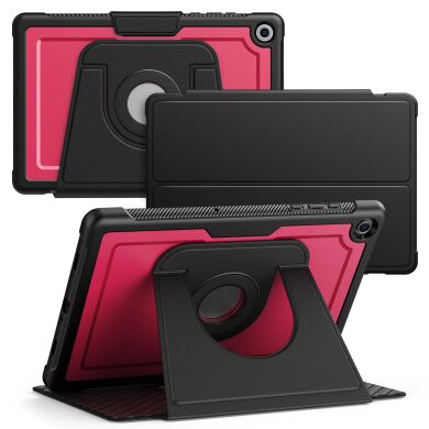 Чохол Deexe Urban Rotary для Samsung Galaxy Tab A9 Plus / Tab A11 Plus (X230/236/X210/216) - Rose