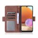 Чехол Deexe Wallet Stand для Samsung Galaxy A32 (А325) - Brown. Фото 8 из 11
