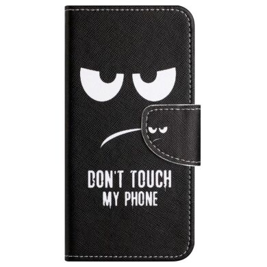 Чохол-книжка Deexe Color Wallet для Samsung Galaxy A04 (A045) - Don't Touch My Phone