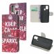 Чохол-книжка Deexe Color Wallet для Samsung Galaxy A21s (A217) - Keep Calm and Sparkle