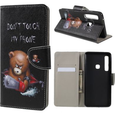 Чохол-книжка Deexe Color Wallet для Samsung Galaxy A9 2018 (A920) - Angry Bear