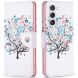 Чехол-книжка Deexe Color Wallet для Samsung Galaxy S24 (S921) / Galaxy S25 (S931) - Flower Tree. Фото 1 из 7