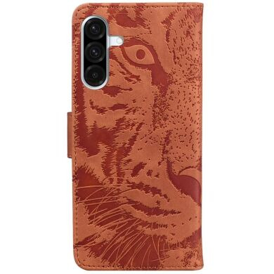 Чехол-книжка Deexe Tiger для Samsung Galaxy A36 (A366) / A56 (A566) - Brown