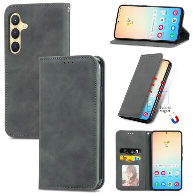 Чохол-книжка Deexe Wallet Case для Samsung Galaxy S25 (S931) - Grey