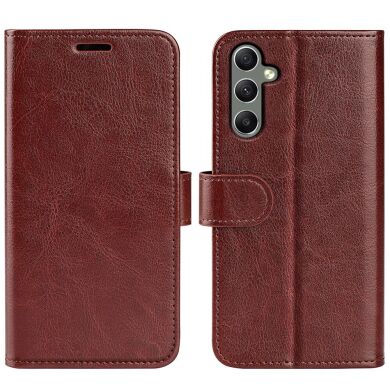 Чохол-книжка Deexe Wallet Style для Samsung Galaxy A24 - Brown