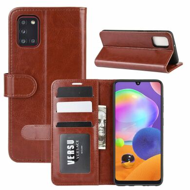 Чохол-книжка Deexe Wallet Style для Samsung Galaxy A31 (A315) - Brown