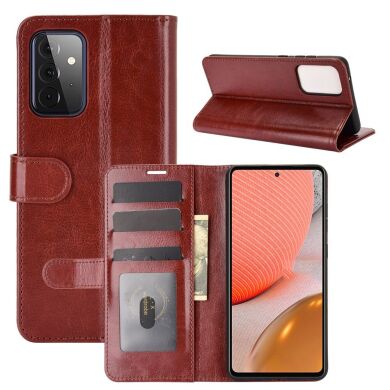 Чохол-книжка Deexe Wallet Style для Samsung Galaxy A72 (А725) - Brown