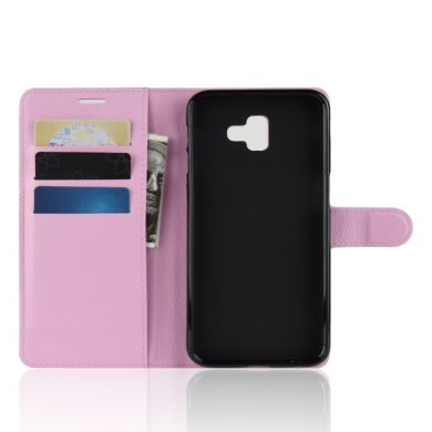 Чохол-книжка Deexe Wallet Style для Samsung Galaxy J6+ (J610) - Pink