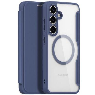 Чехол-книжка DUX DUCIS Skin X Pro Magnetic для Samsung Galaxy S25 Plus (S936) - Blue