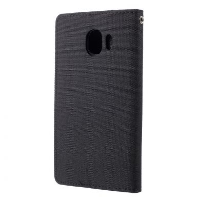 Чехол-книжка MERCURY Canvas Diary для Samsung Galaxy J4 2018 (J400) - Black