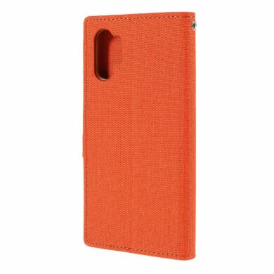 Чехол-книжка MERCURY Canvas Diary для Samsung Galaxy Note 10+ (N975) - Orange