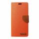 Чехол-книжка MERCURY Canvas Diary для Samsung Galaxy S10 (G973) - Orange. Фото 1 из 6