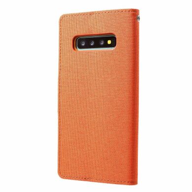 Чохол-книжка MERCURY Canvas Diary для Samsung Galaxy S10 (G973) - Orange