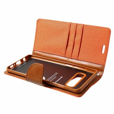 Чохол-книжка MERCURY Canvas Diary для Samsung Galaxy S10 (G973) - Orange