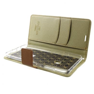 Чехол-книжка ROAR KOREA Cloth Texture для Samsung Galaxy A9 2018 (A920) - Khaki