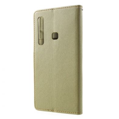 Чехол-книжка ROAR KOREA Cloth Texture для Samsung Galaxy A9 2018 (A920) - Khaki