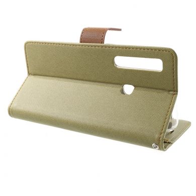 Чехол-книжка ROAR KOREA Cloth Texture для Samsung Galaxy A9 2018 (A920) - Khaki