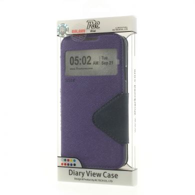 Чехол-книжка ROAR KOREA View Window для Samsung Galaxy S5 (G900) - Violet