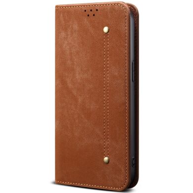 Чохол-книжка UniCase Jeans Wallet для Samsung Galaxy S26 Plus (S947) - Coffee