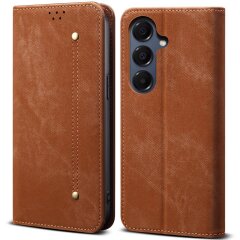 Чехол-книжка UniCase Jeans Wallet для Samsung Galaxy S26 Plus (S947) - Coffee