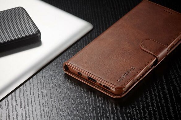 Чехол LC.IMEEKE Wallet Case для Samsung Galaxy A31 (A315) - Brown