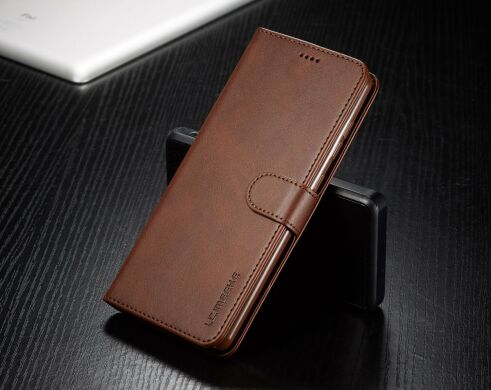 Чехол LC.IMEEKE Wallet Case для Samsung Galaxy A31 (A315) - Coffee